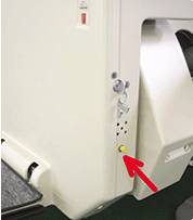 オートオフ　復帰スイッチ