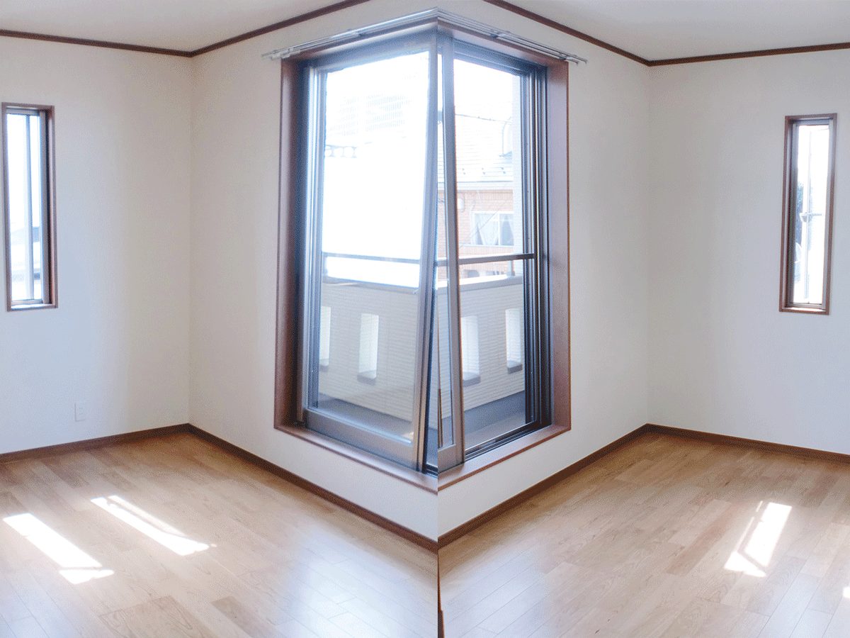 神奈川県横浜市グループホームU：居室・フローリング