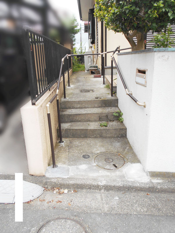 神奈川県横浜市S様邸　屋外手すり