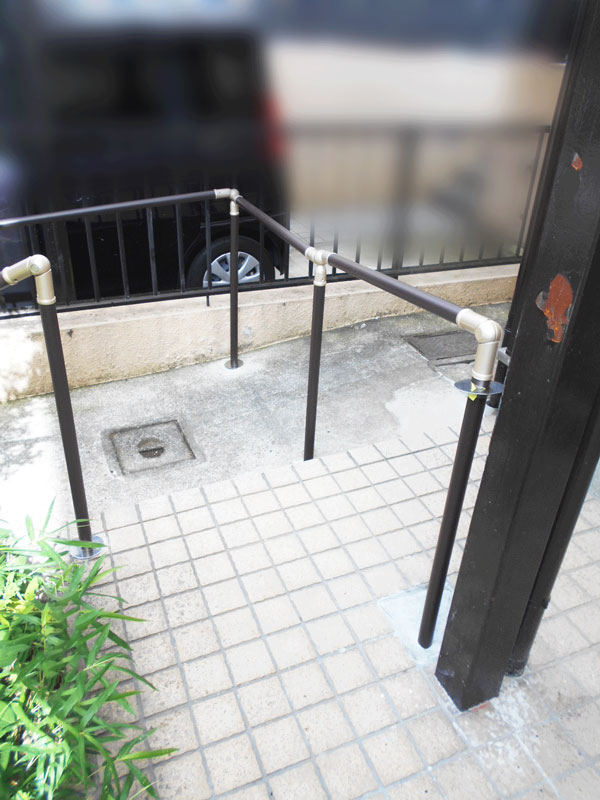 神奈川県横浜市S様邸　屋外手すり