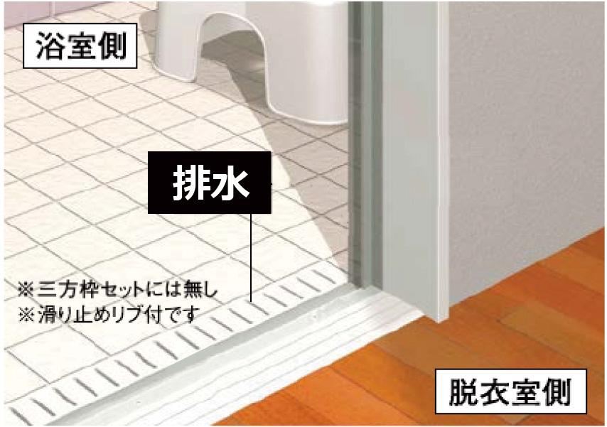 浴室排水のイメージ