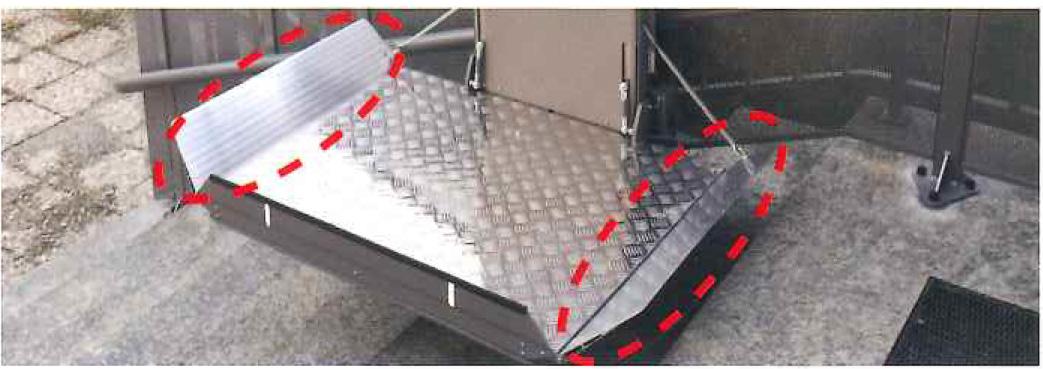 渡し板障害物検知装置