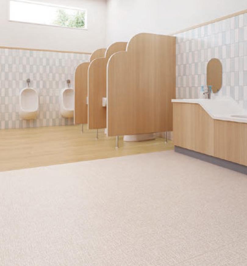 防汚性に優れた床