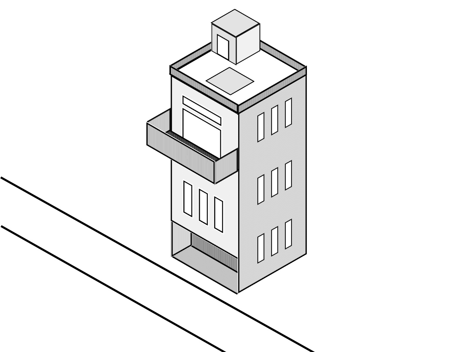 狭小住宅イメージ