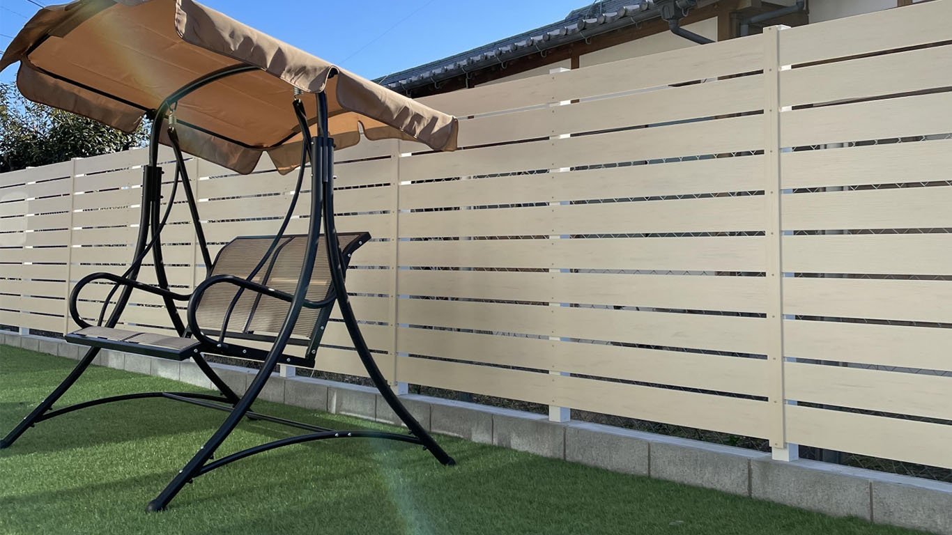 生垣をブロック塀やフェンスに変える