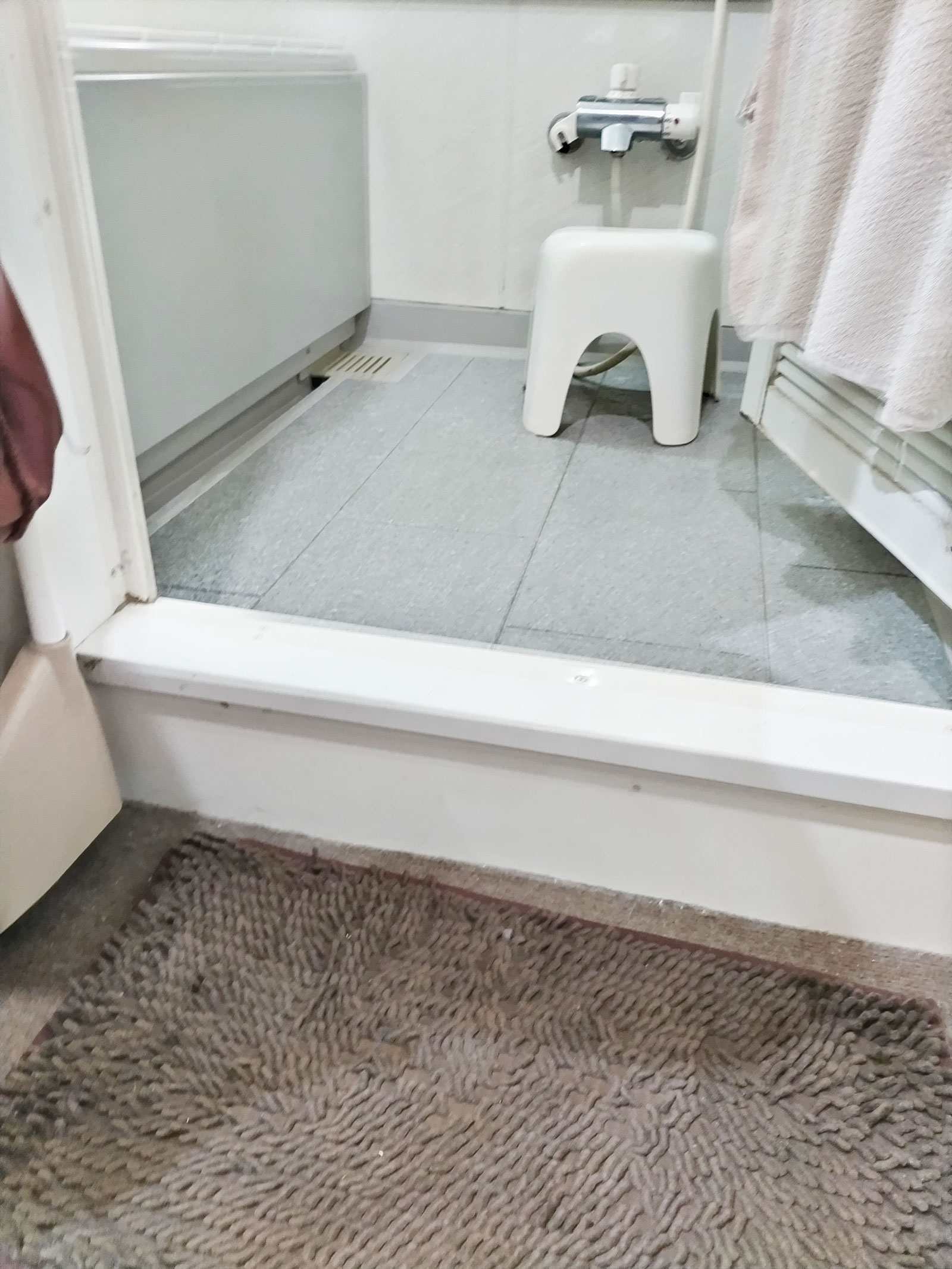 施工前 浴室 ユニットバス UB 段差