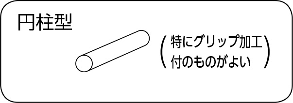 円柱型　