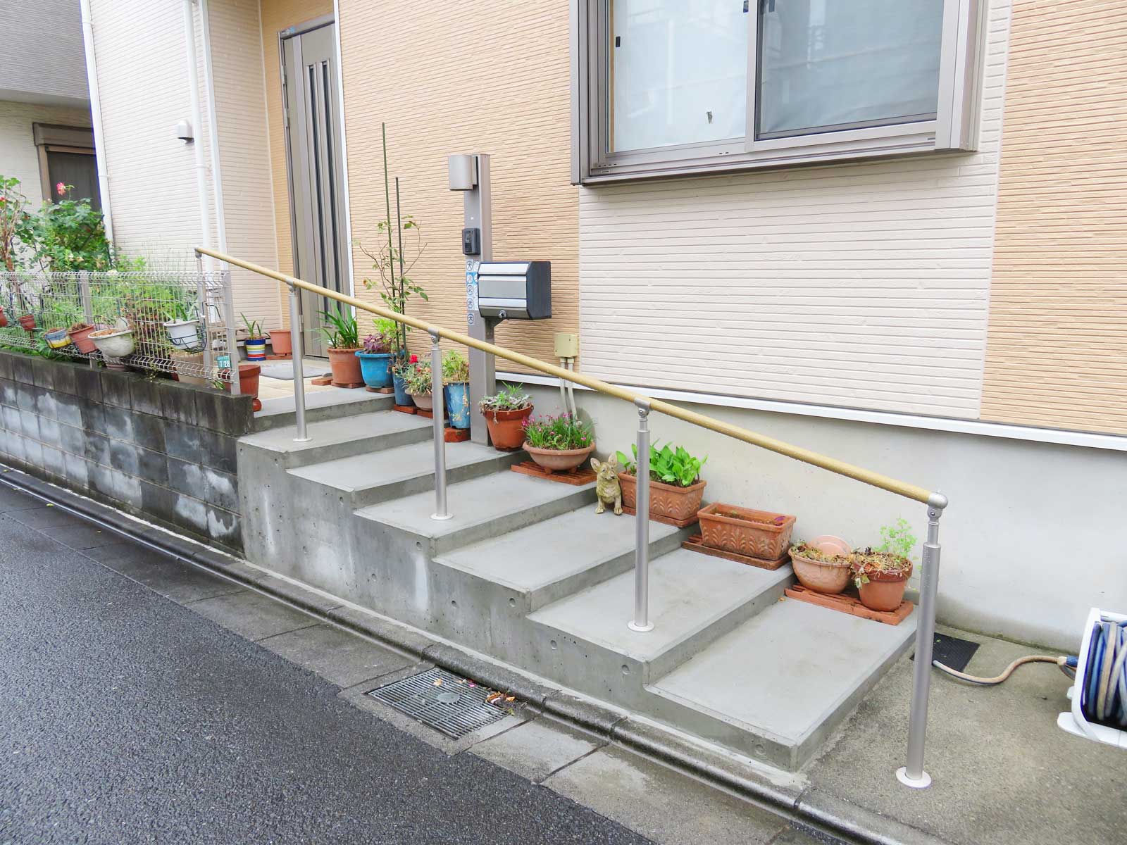 屋外階段　施工後